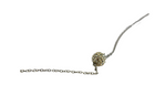 Collier en argent 925 de la marque Agatha avec une perle