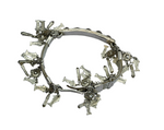 Bracelet en argent 999 aux motifs originaux