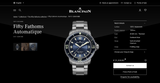 Montre Blancpain ® Fifty Fathoms titane