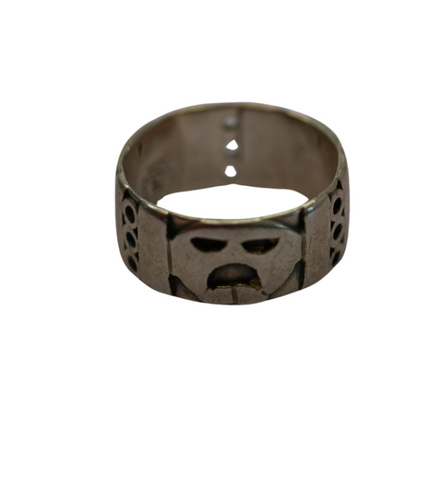 Bague argent 800 calavera mexicaines