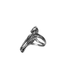Bague en argent 925 en forme de cheval