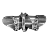 Bague style armure de chevalier en argent 925