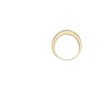 Bague or jaune 750, 28 diamants princesse