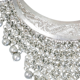 Parure en argent, collier et bracelet