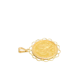 Pendentif or jaune avec pièce 20fr coq Marianne
