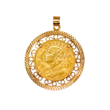 Pendentif avec pièce de 20 francs Suisse 1901