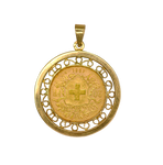 Pendentif avec pièce de 20 francs Suisse 1901