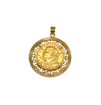 Pendentif avec pièce de 20 francs Suisse 1901