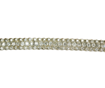 Bracelet en platine 900 sertie de 120 diamants