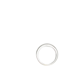 Bague or gris 750 demie-américaine 9 diamants