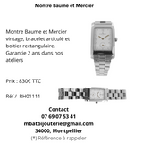 Montre Baume et Mercier