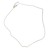 Chaîne argent fine maille scintillante
