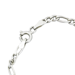 Bracelet argent 925 mailles figaro
