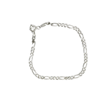 Bracelet argent 925 mailles figaro