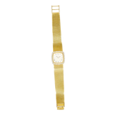 Montre Movado or jaune 750 et diamants