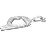 Chaîne argent avec pendentif Paris Dakar