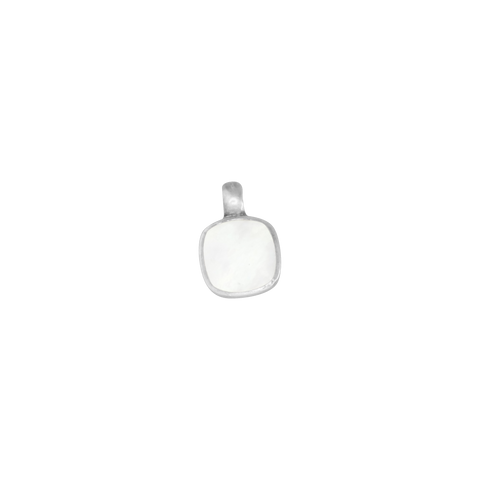 Pendentif breloque 25 mm nacre noire personnalisé et médaille 19 mm argent gravée Pendentif breloque 25 mm nacre noire personnalisé et médaille 19 mm argent gravée