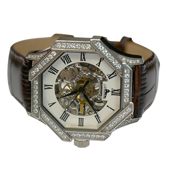 Montre Richtenburg automatique bracelet cuir – Bijouterie MBAT