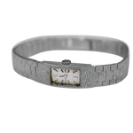 Montre femme bracelet et boitier argent