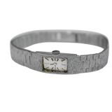 Montre femme bracelet et boitier argent