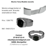 Montre Yéma Modèle menotte