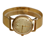 Montre Oméga automatique boitier et bracelet or