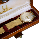 Montre Oméga automatique boitier et bracelet or