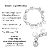 Bracelet argent Clio Blue