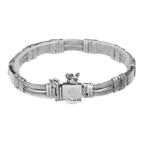 Bracelet argent articulé original
