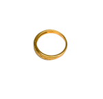 Bague or jaune 750 avec 11 diamants
