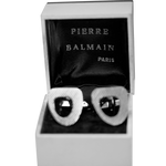 Boutons de manchette Pierre Balmain Paris 1960