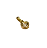 Pendentif or jaune avec un diamant