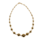 Collier or jaune marseillais