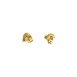 Boucles d'oreille trois ors 18 carats