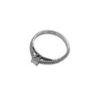 Bague Mauboussin or blanc 18k diamant