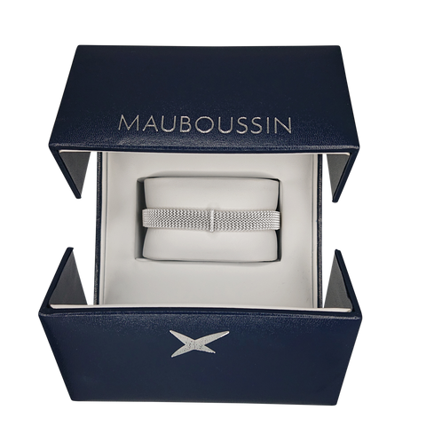 Bracelet Mauboussin extensible plaqué argent