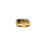 Bague 2 anneaux cuivre indépendant