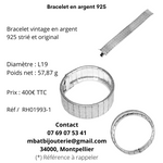 Bracelet en argent 925
