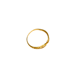 Bague or 18k fine et discrète