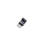 Bague argenté avec une belle pierre violette
